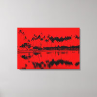 Impression de toile étirée