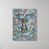 Impression de toile étirée (Recto)