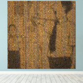 Impression de toile étirée (Insitu (Plancher de Bois))