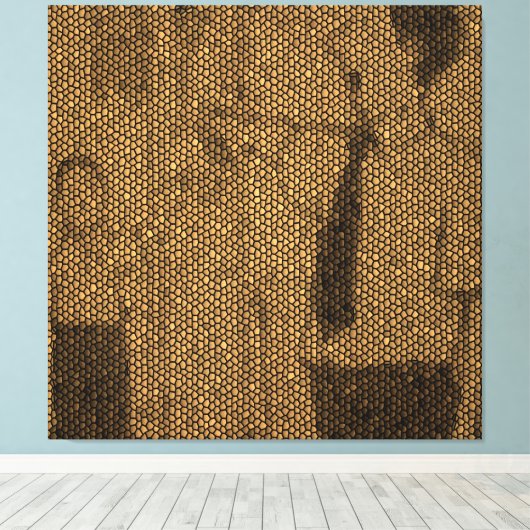 Impression de toile étirée (Insitu (Plancher de Bois))