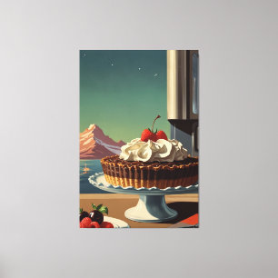 Impression de toile étirée