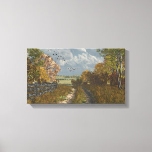 Impression de toile étirée