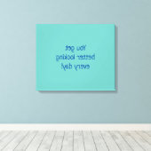 Impression de toile étirée (Insitu (Plancher de Bois))