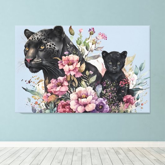 Impression de toile étirée (Insitu (Plancher de Bois))