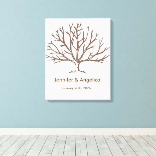 Impression de toile étirée (Insitu (Plancher de Bois))