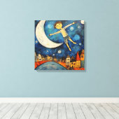 Impression de toile étirée (Insitu (Plancher de Bois))