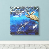 Impression de toile étirée (Insitu (Plancher de Bois))