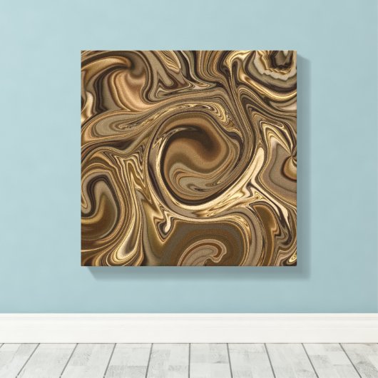 Impression de toile étirée (Insitu (Plancher de Bois))