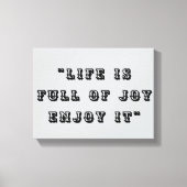 Impression de toile étirée (Recto)