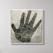 Impression de toile étirée (Recto)