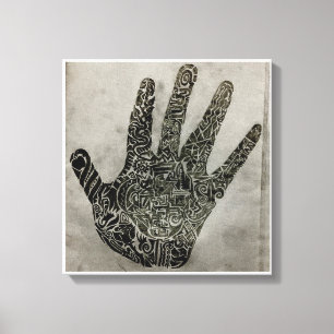 Impression de toile étirée