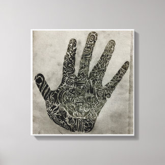 Impression de toile étirée