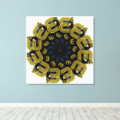 Impression de toile étirée (Insitu (Plancher de Bois))