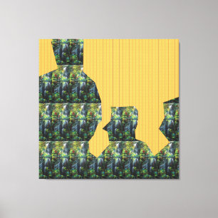 Impression de toile étirée
