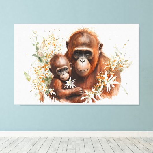 Impression de toile étirée (Insitu (Plancher de Bois))