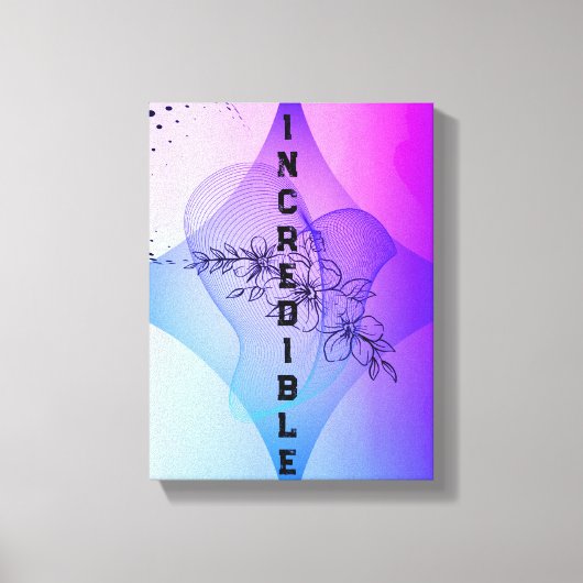 Impression de toile étirée (Recto)