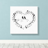 Impression de toile étirée (Insitu (Plancher de Bois))