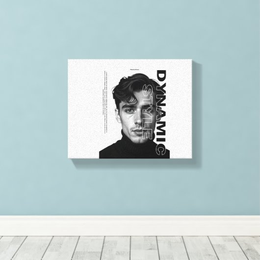 Impression de toile étirée (Insitu (Plancher de Bois))