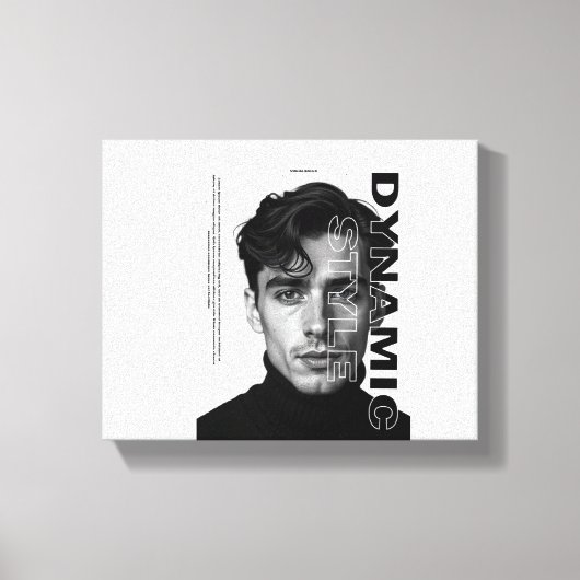 Impression de toile étirée (Recto)