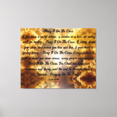 Impression de toile étirée (Recto)