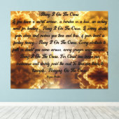 Impression de toile étirée (Insitu (Plancher de Bois))