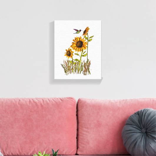 Impression de toile étirée (Insitu(Salon))