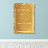 Impression de toile étirée (Insitu (Plancher de Bois))