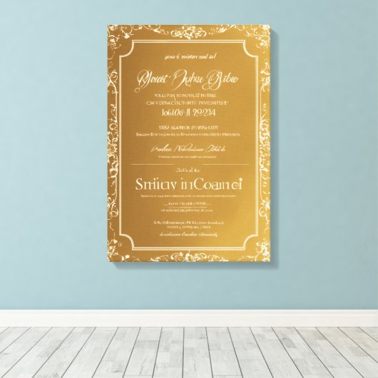 Impression de toile étirée (Insitu (Plancher de Bois))