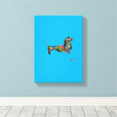 Impression de toile étirée (Insitu (Plancher de Bois))