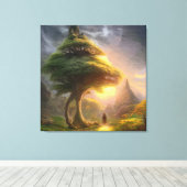 Impression de toile étirée (Insitu (Plancher de Bois))