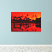 Impression de toile étirée (Insitu (Plancher de Bois))