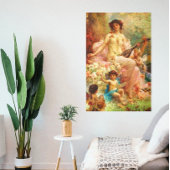 Impression de toile étirée