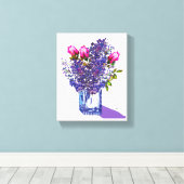 Impression de toile étirée (Insitu (Plancher de Bois))