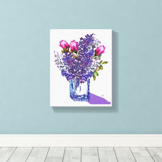 Impression de toile étirée (Insitu (Plancher de Bois))