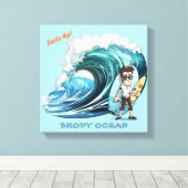 Impression de toile étirée (Insitu (Plancher de Bois))