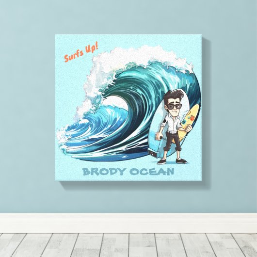 Impression de toile étirée (Insitu (Plancher de Bois))