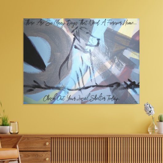 Impression de toile étirée (Insitu(Salon))