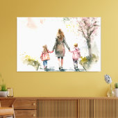 Impression de toile étirée (Insitu(Salon))