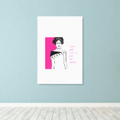 Impression de toile étirée (Insitu (Plancher de Bois))