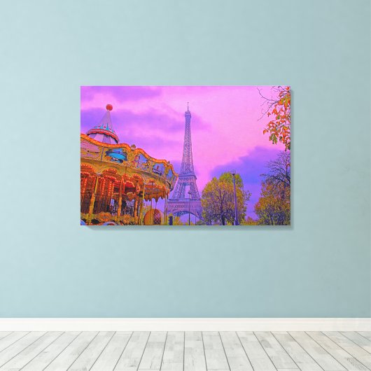 Impression de toile étirée (Insitu (Plancher de Bois))