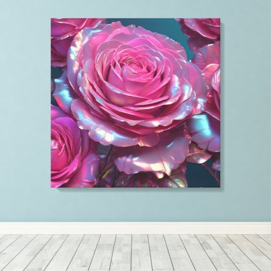 Impression de toile étirée (Insitu (Plancher de Bois))