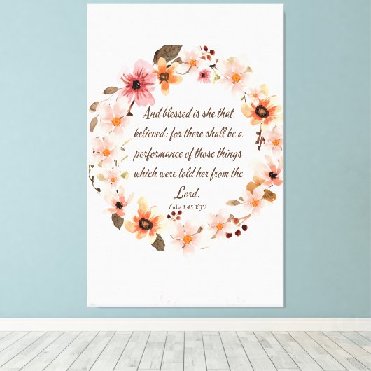 Impression de toile étirée (Insitu (Plancher de Bois))