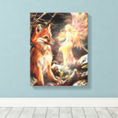 Impression de toile étirée (Insitu (Plancher de Bois))