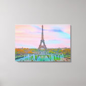 Impression de toile étirée (Recto)