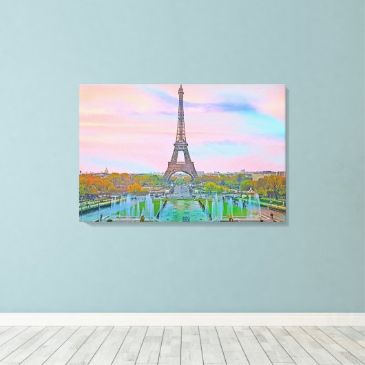 Impression de toile étirée (Insitu (Plancher de Bois))