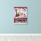 Impression de toile étirée (Insitu (Plancher de Bois))