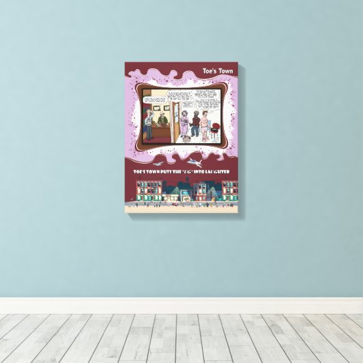 Impression de toile étirée (Insitu (Plancher de Bois))