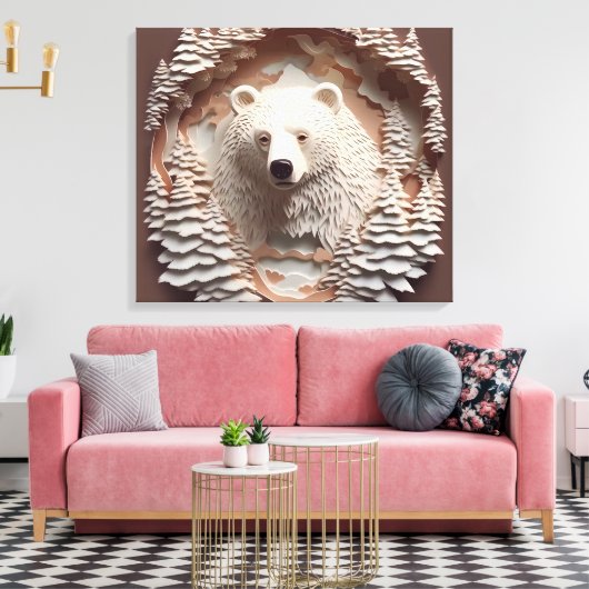 Impression de toile étirée (Insitu(Salon))