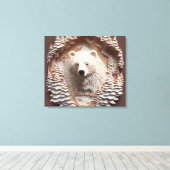 Impression de toile étirée (Insitu (Plancher de Bois))