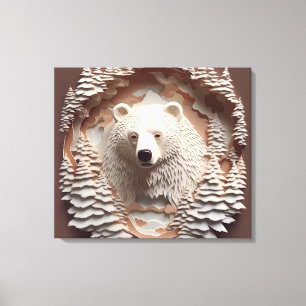 Impression de toile étirée